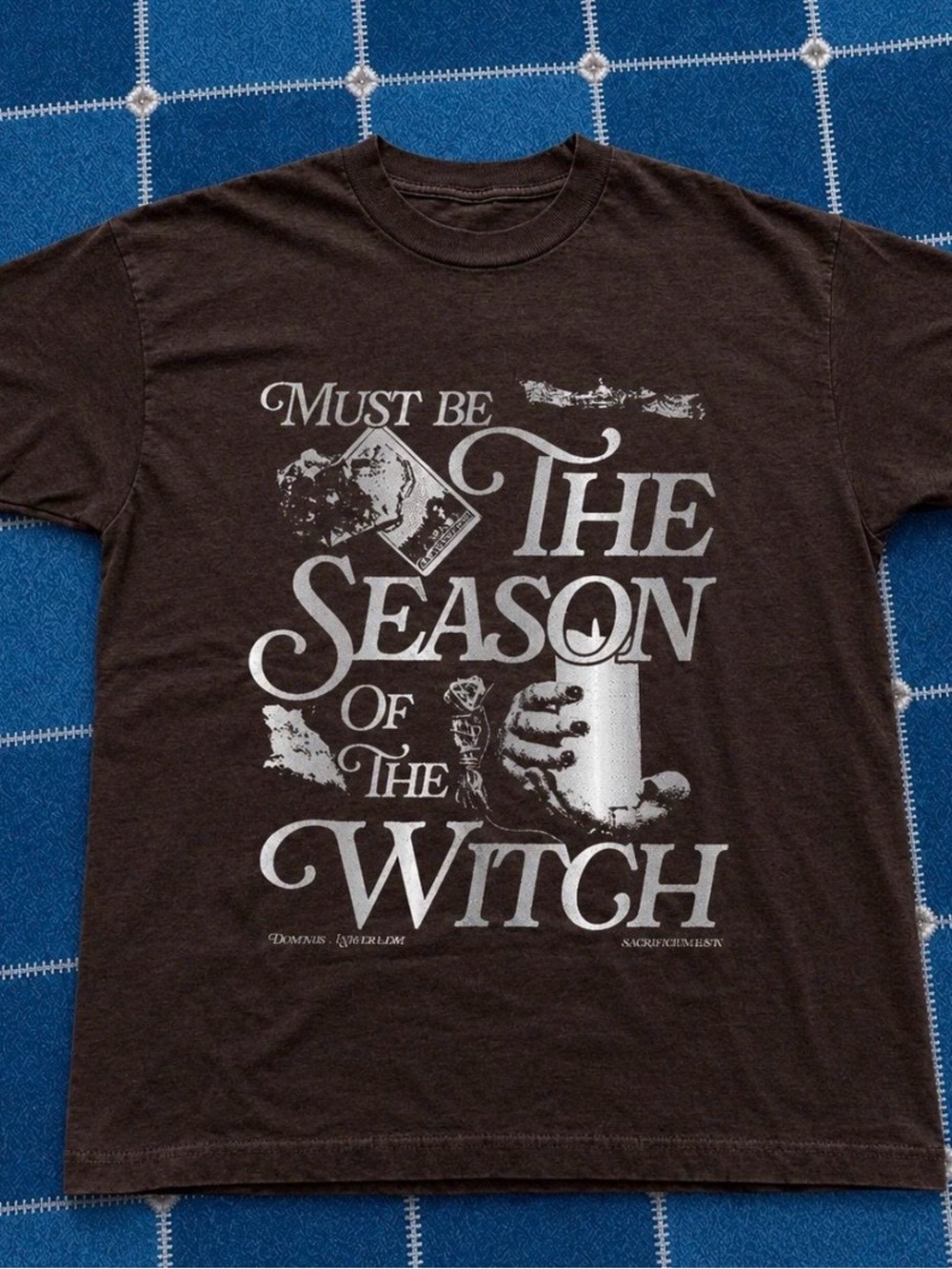 Must Be The Season Of The Witch Graphic Tee - Brown
